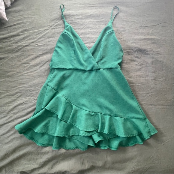 Pants - Green Romper